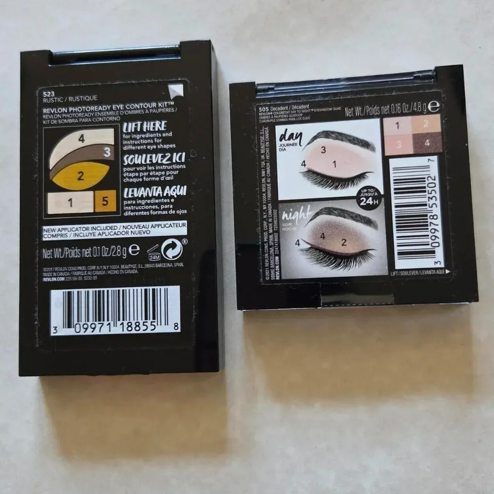 REVLON PhotoReady Eye Contour Primer Kit and ColorStay Palette BUNDLE New Sealed